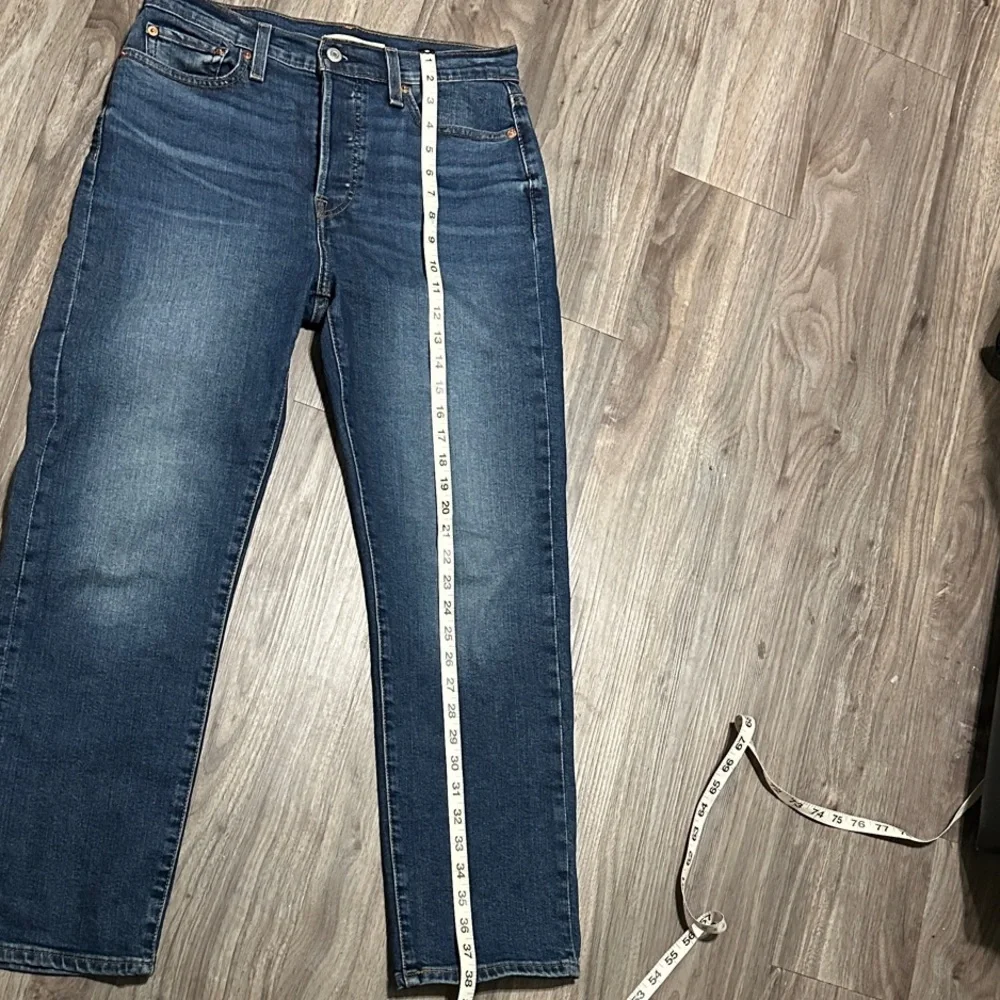 Signature by Levi Strauss Dark Blue Straight Jeans
